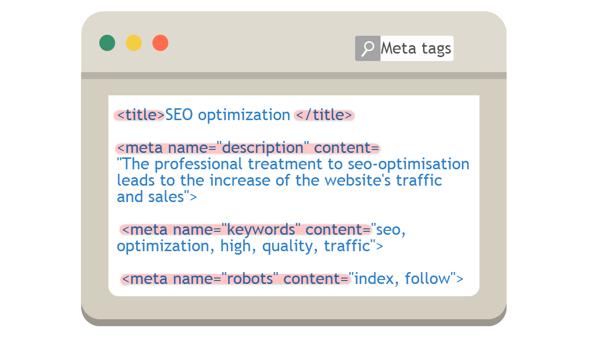 meta-tags for page